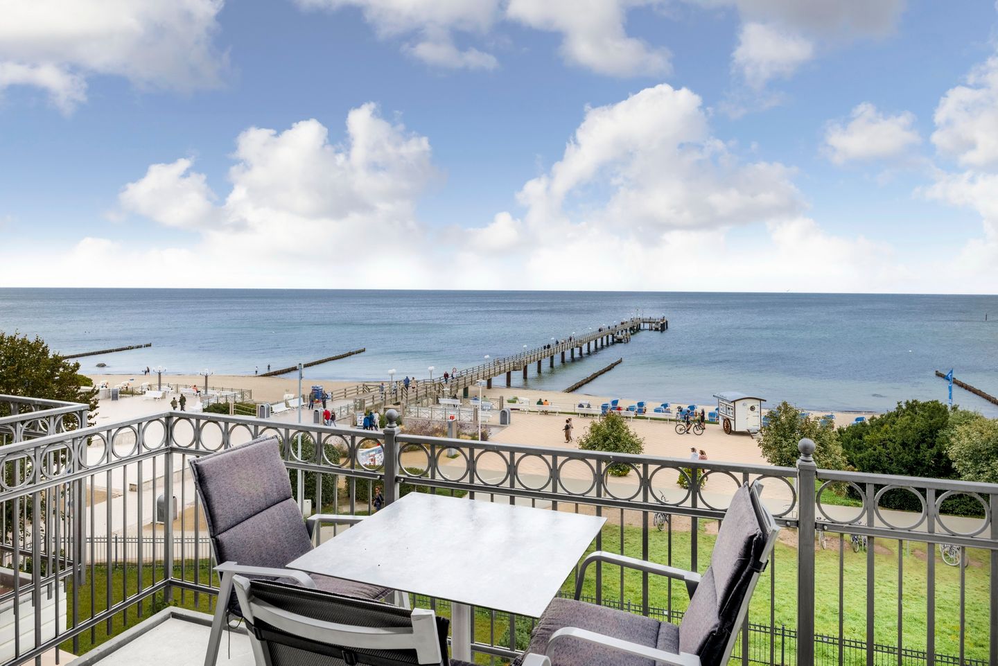 Apartmenthaus Atlantik Apartmenthaus Atlantik 311 Kühlungsborn - Balkon mit Ausblick