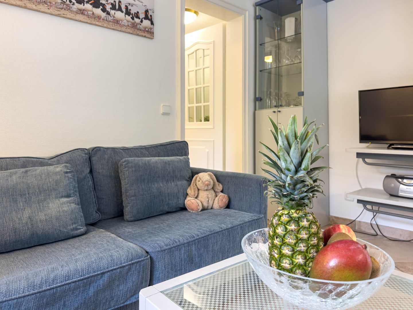 Friesenhof Whg. 11 Amrum - Wohnzimmer