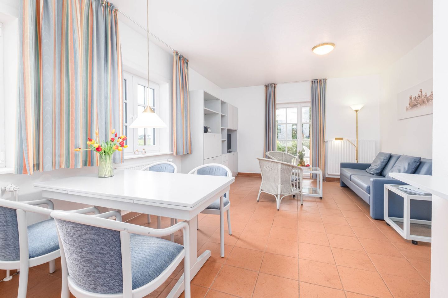 Witjhüs Whg. 1A Amrum - Wohnzimmer