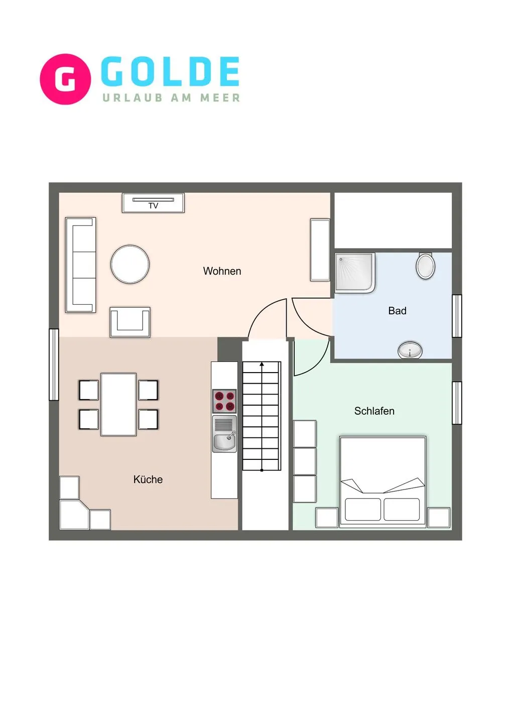 Sonnengold Appartement Sonnengold SPO Dorf - Grundriss