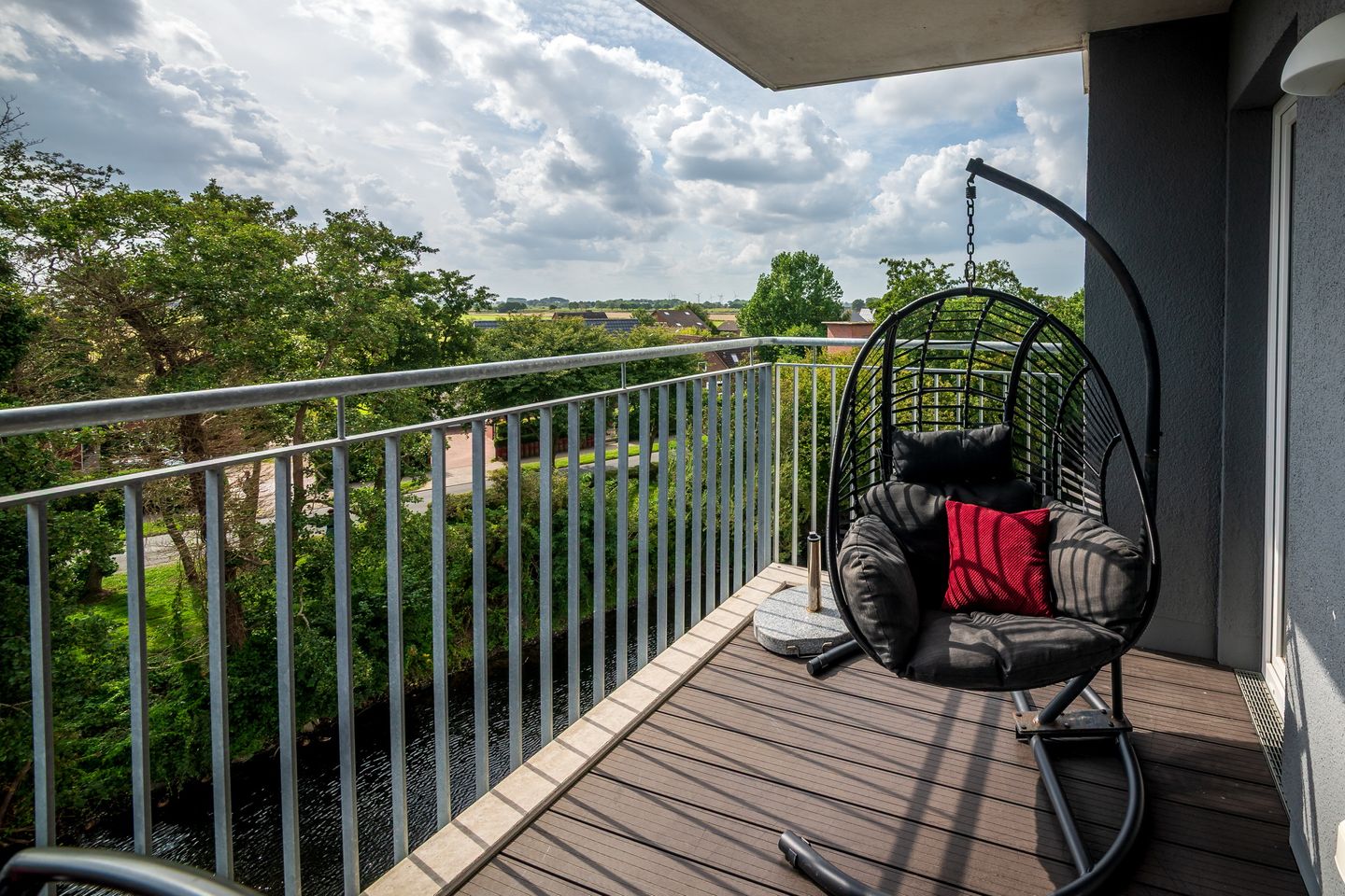 NordseeResort Friesland Nordseeresort Friesland 50-3-s Schillig - Balkon mit Hängestuhl