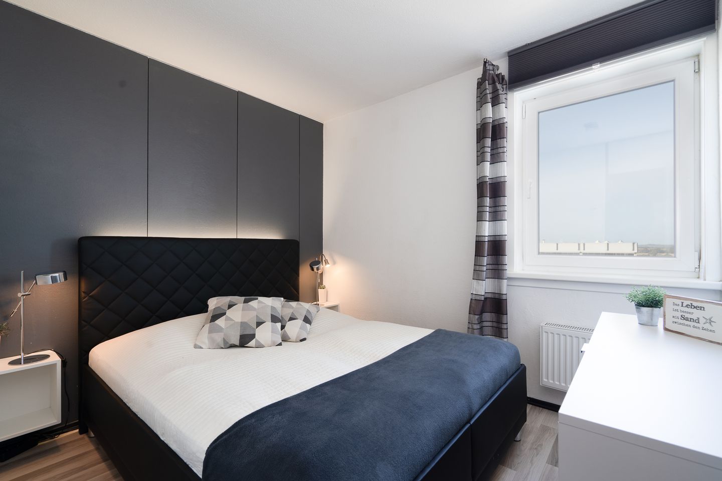 Panoramic einfach Meer Sierksdorf - Schlafzimmer