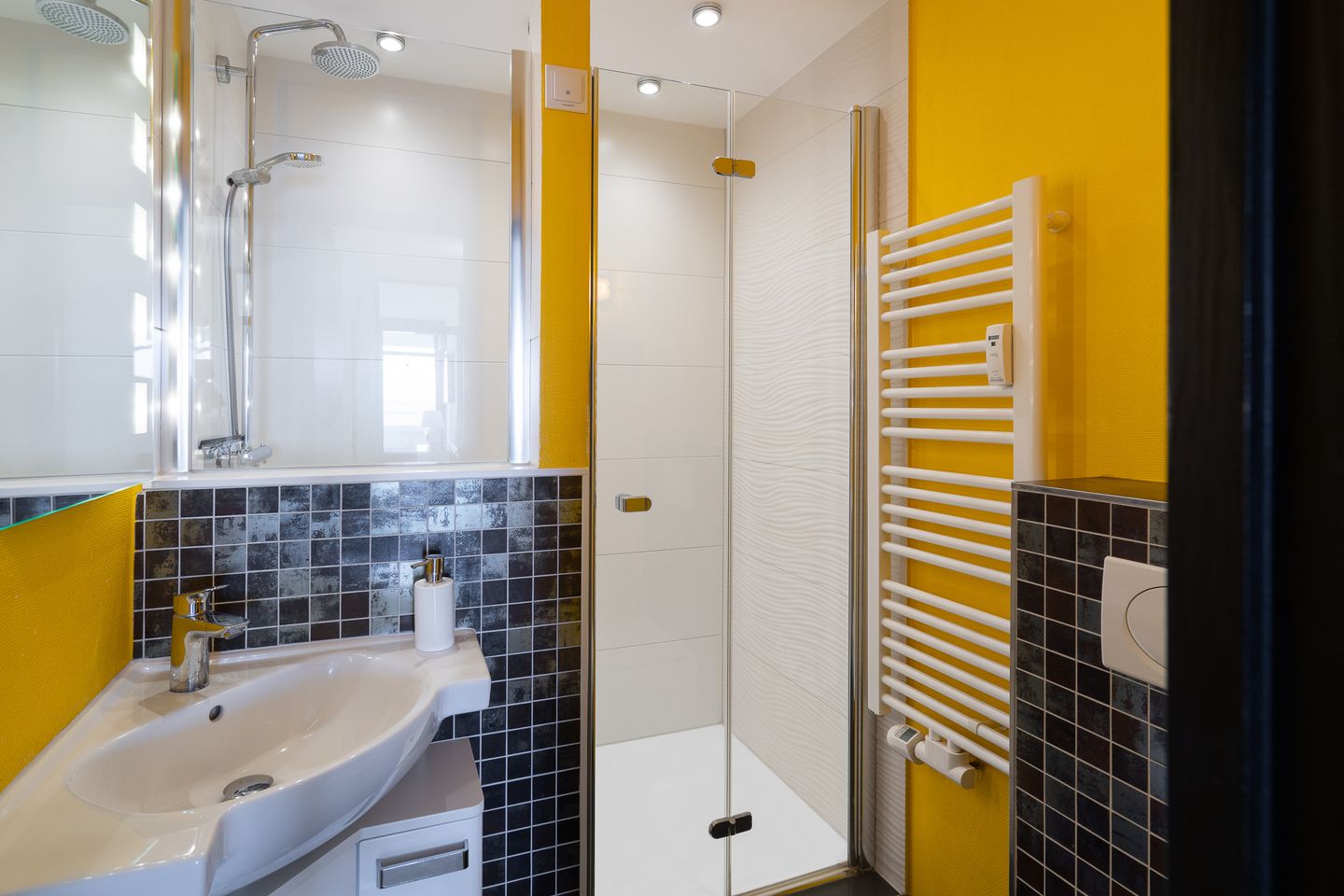 Panoramic einfach Meer Sierksdorf - Badezimmer