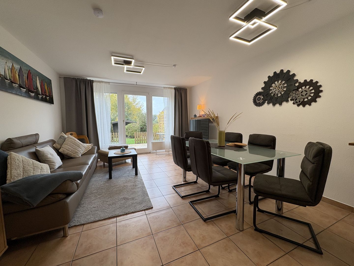  Ferienhaus "MeerZeit" Dahme - Wohnzimmer