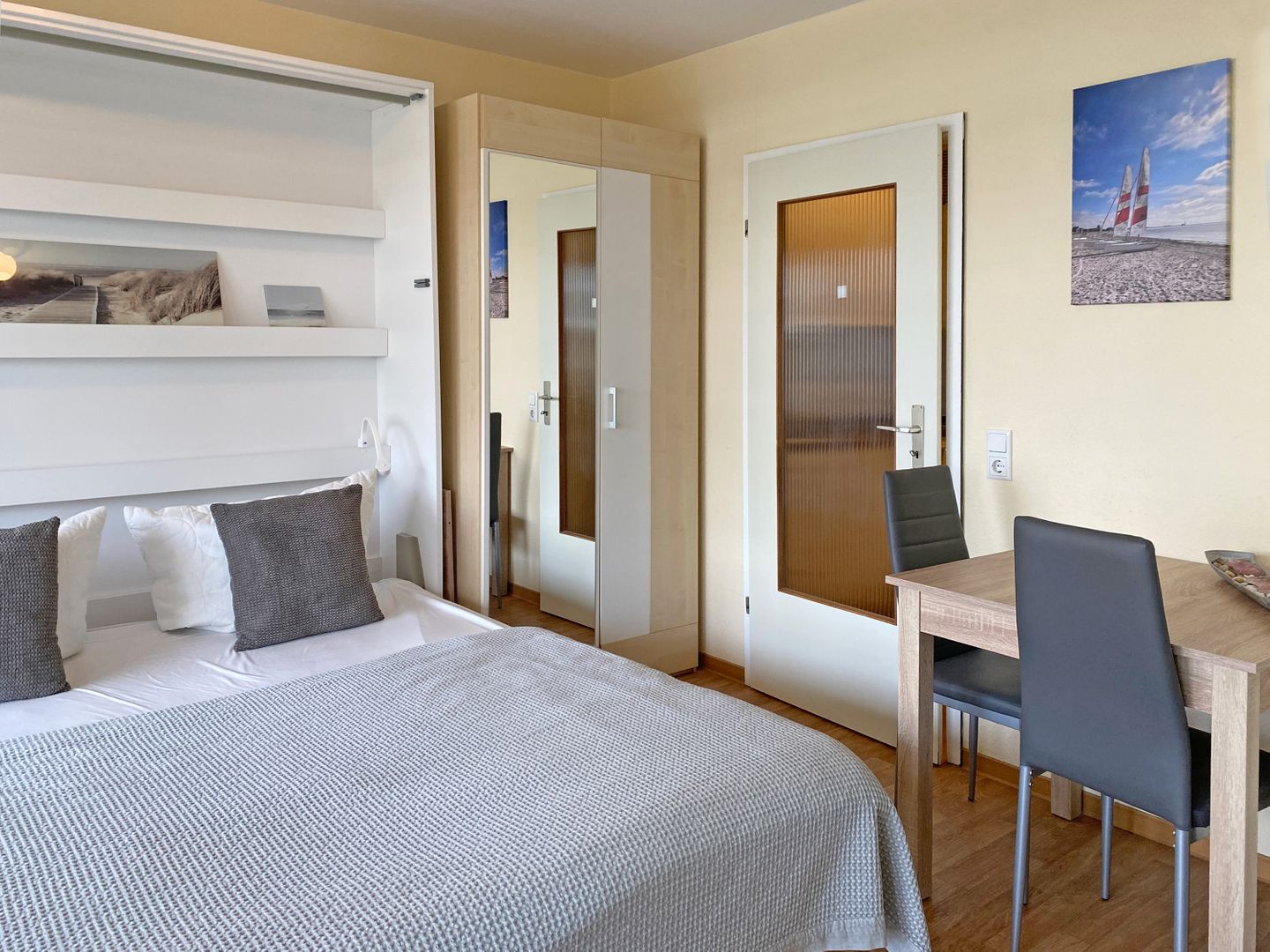 Kaiserhof Apartment 201, Typ B  - Schlafzimmer