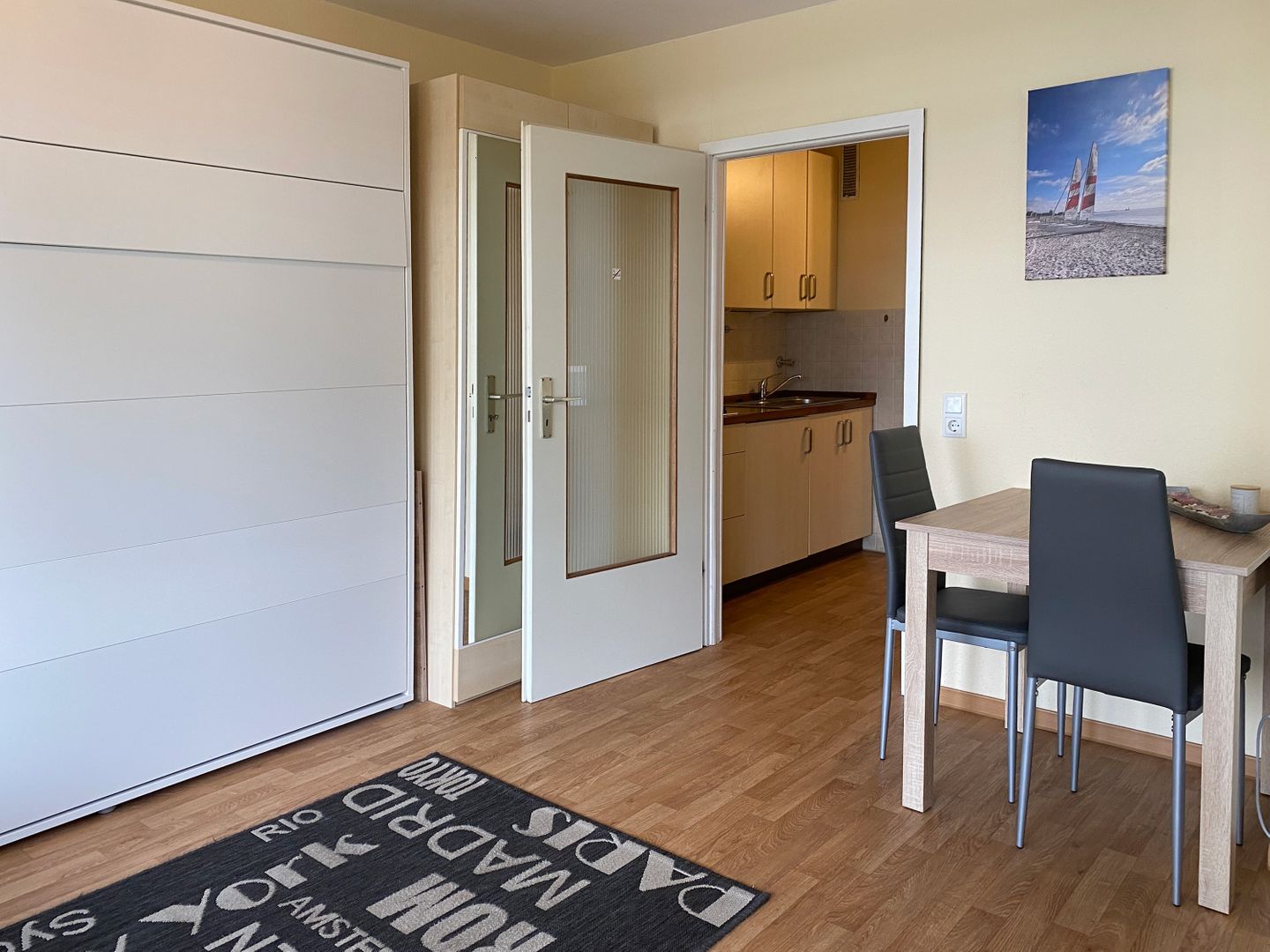 Kaiserhof Apartment 201, Typ B  - Wohnzimmer