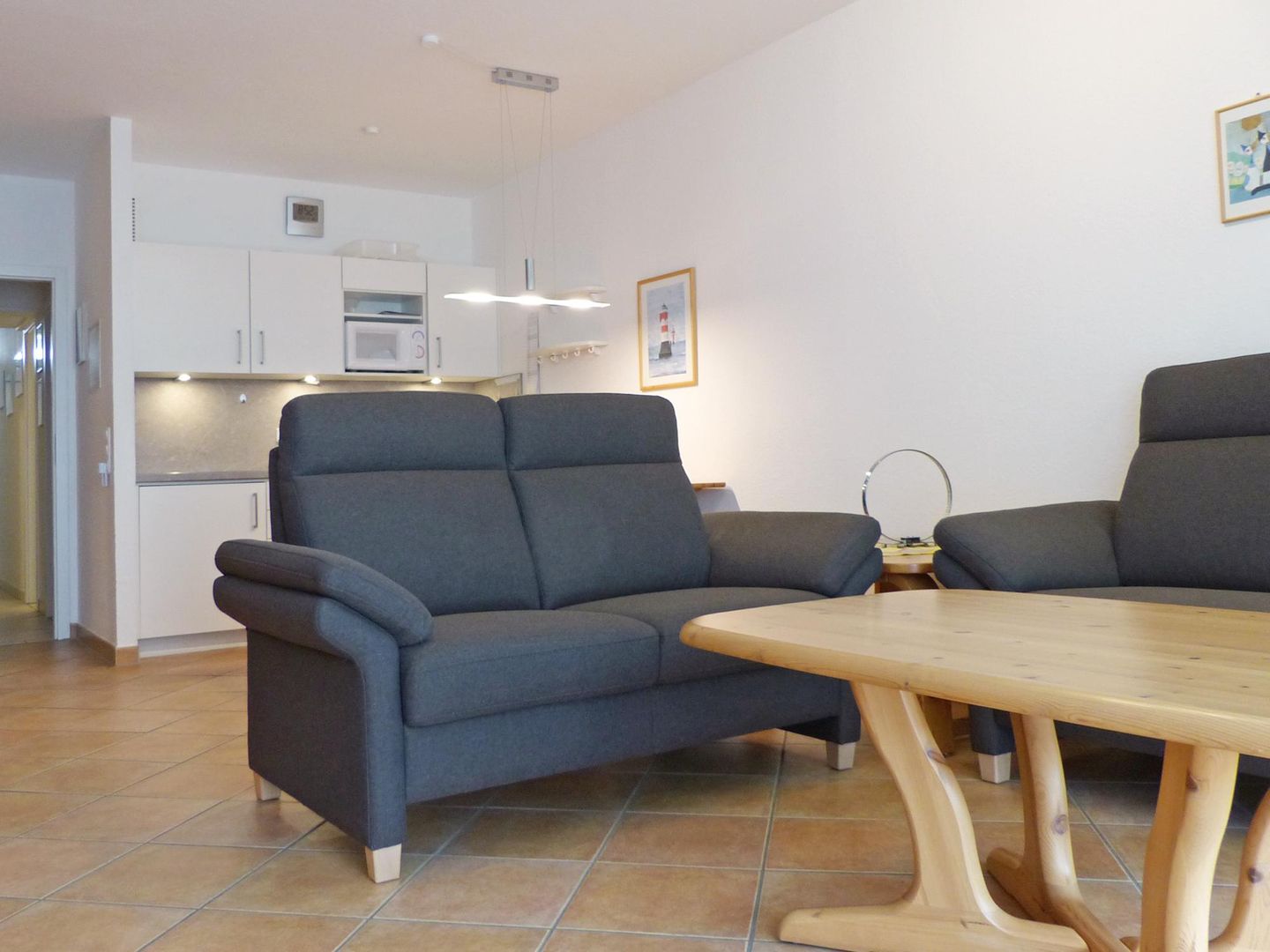 Grömitz-Center Apartment 26  - Wohnzimmer