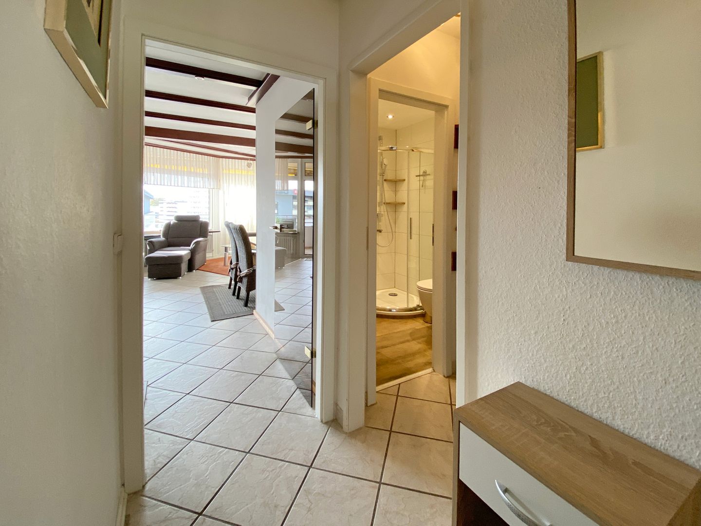 Grömitz-Center Apartment 762  - Badezimmer