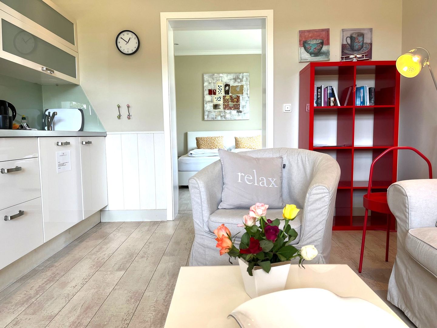 Villa Frische Brise 6 Austernperle Westerland - Wohnzimmer