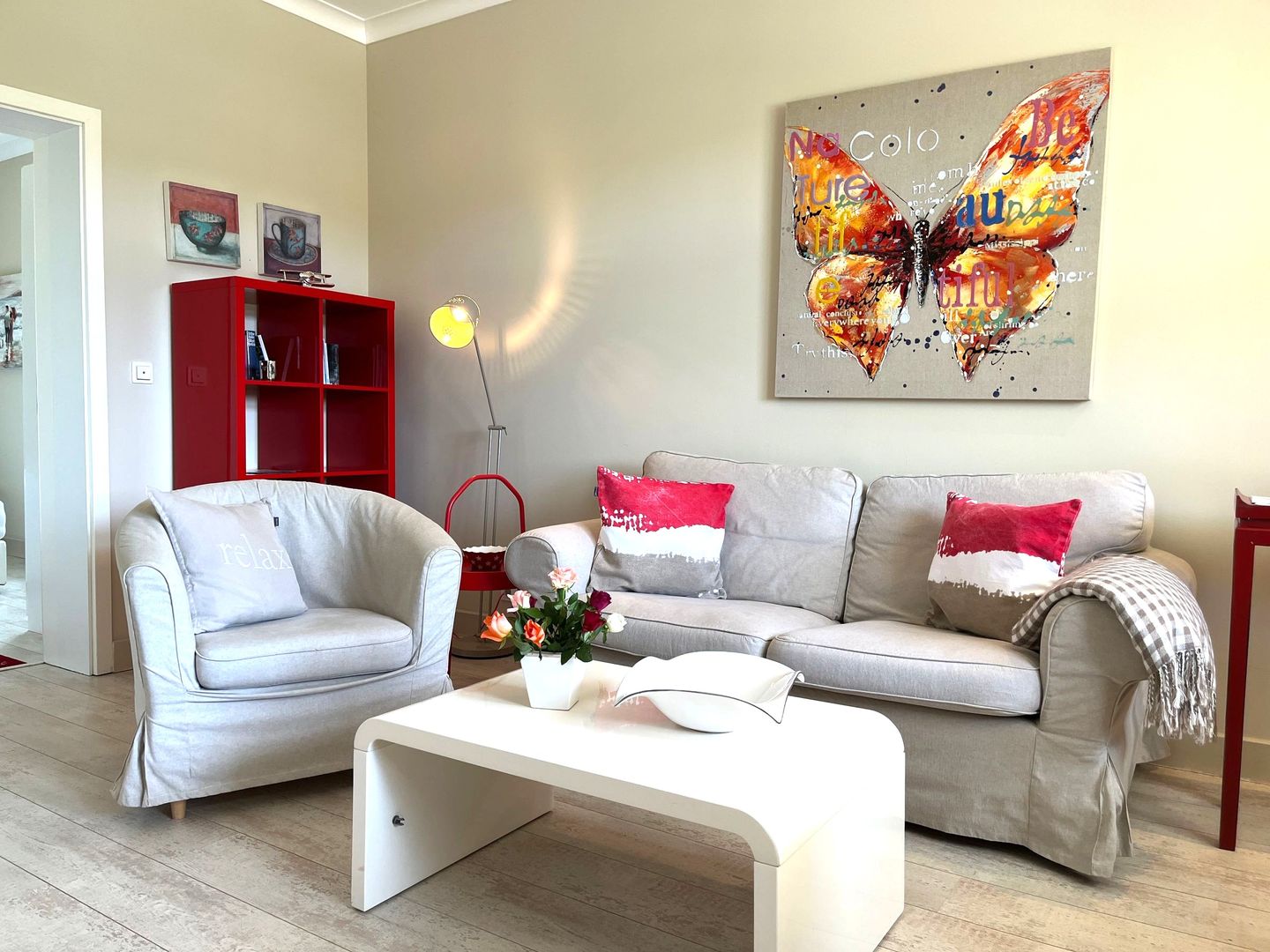 Villa Frische Brise 6 Austernperle Westerland - Wohnzimmer