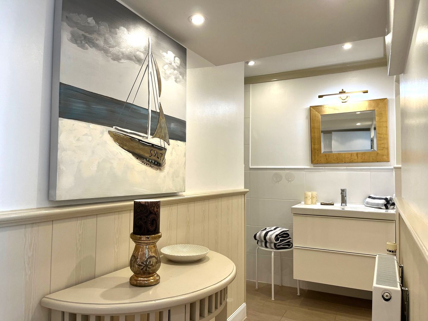 Villa Frische Brise 6 Austernperle Westerland - Badezimmer