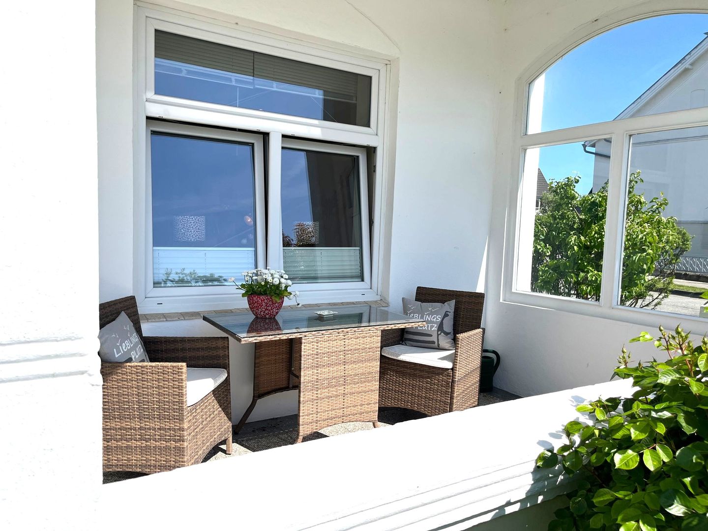Villa Frische Brise 6 Austernperle Westerland - Terrasse