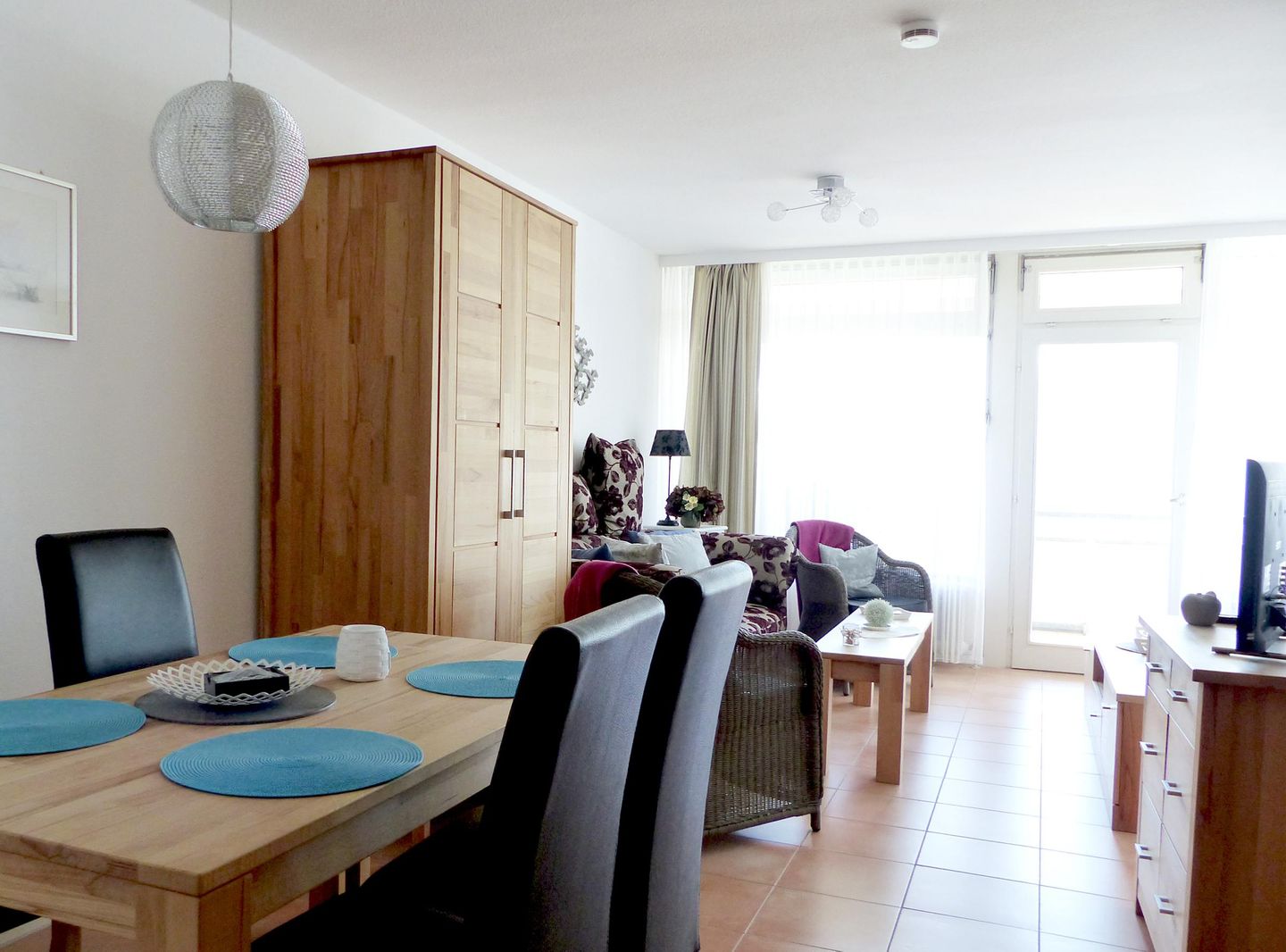 Kaiserhof Apartment 105, Typ C  - Wohnzimmer