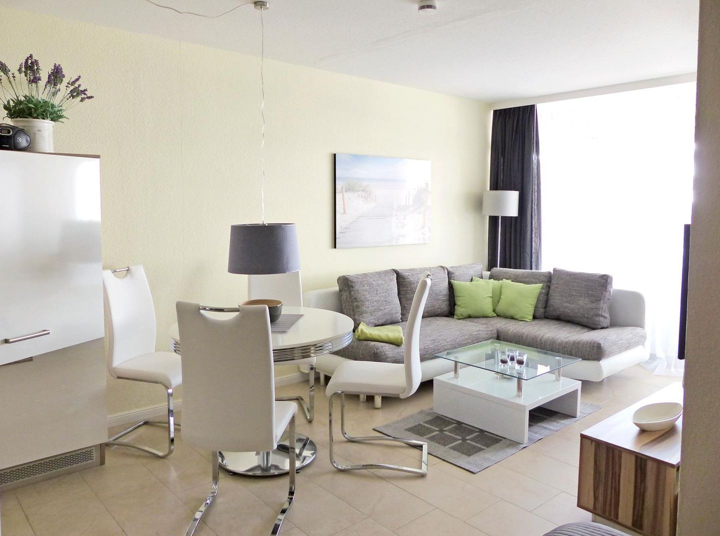 Kaiserhof Apartment 202, Typ A  - Wohnzimmer