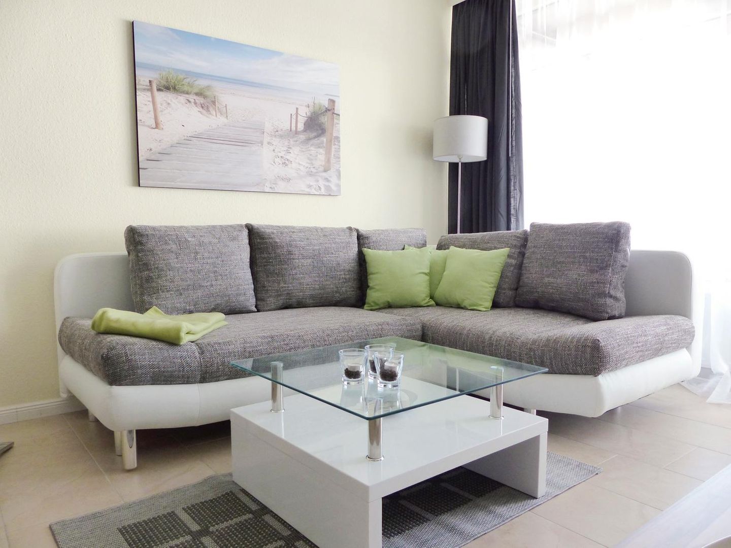 Kaiserhof Apartment 202, Typ A  - Wohnzimmer