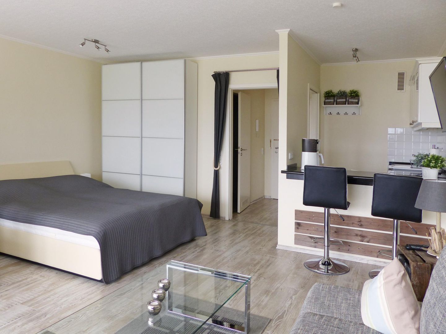 Kaiserhof Apartment 208, Typ G  - Wohnzimmer