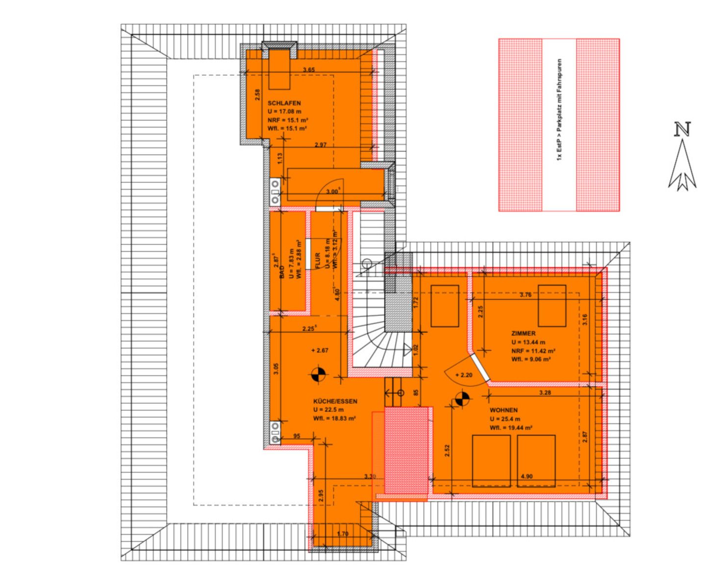  Strandquartier Dünenblick Norderney - die insellotsen Norderney / Strandquartier Dünenblick - Grundriss
