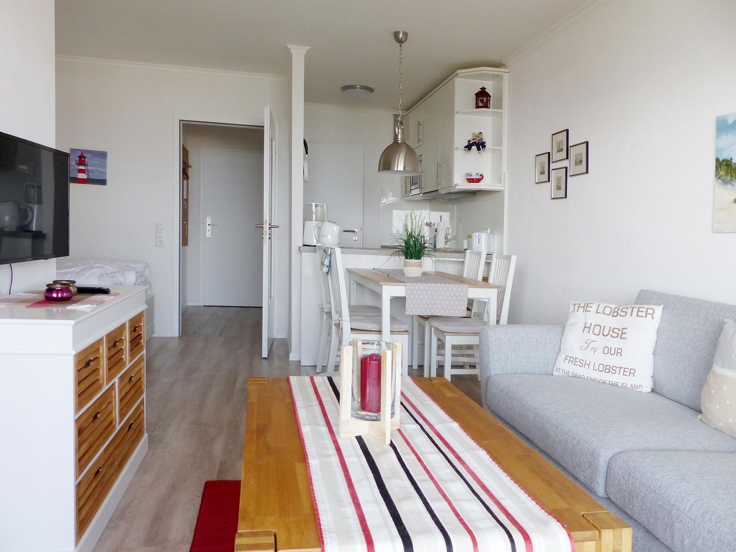 Kaiserhof Apartment 437, Typ G  - Wohnzimmer