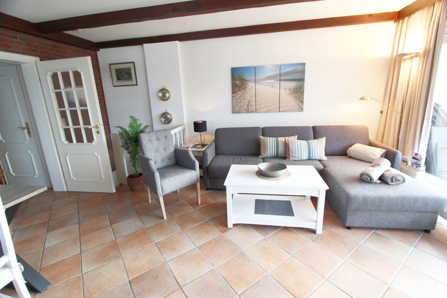  Christian  - Im Grund 21, App. 59 Wenningstedt - Wohnzimmer