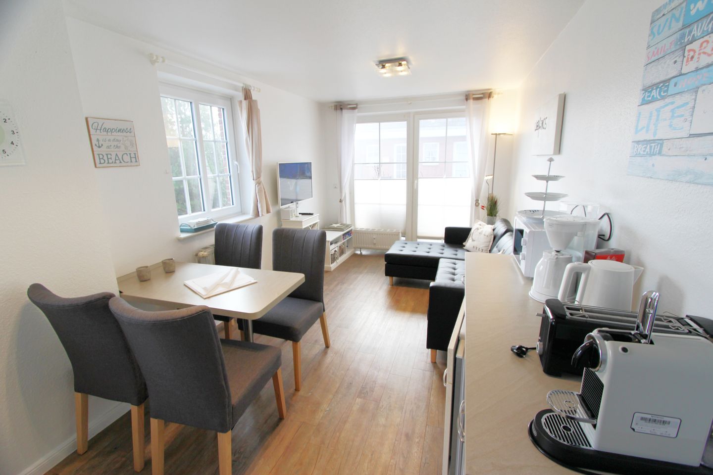  Harmony - Osterweg 52, App. 1 Wenningstedt - Wohnzimmer