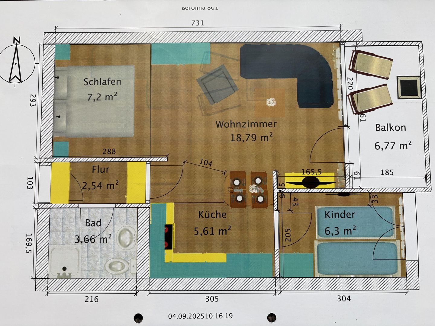  Berolina 801 - Meerestraum Dahme - Grundriss