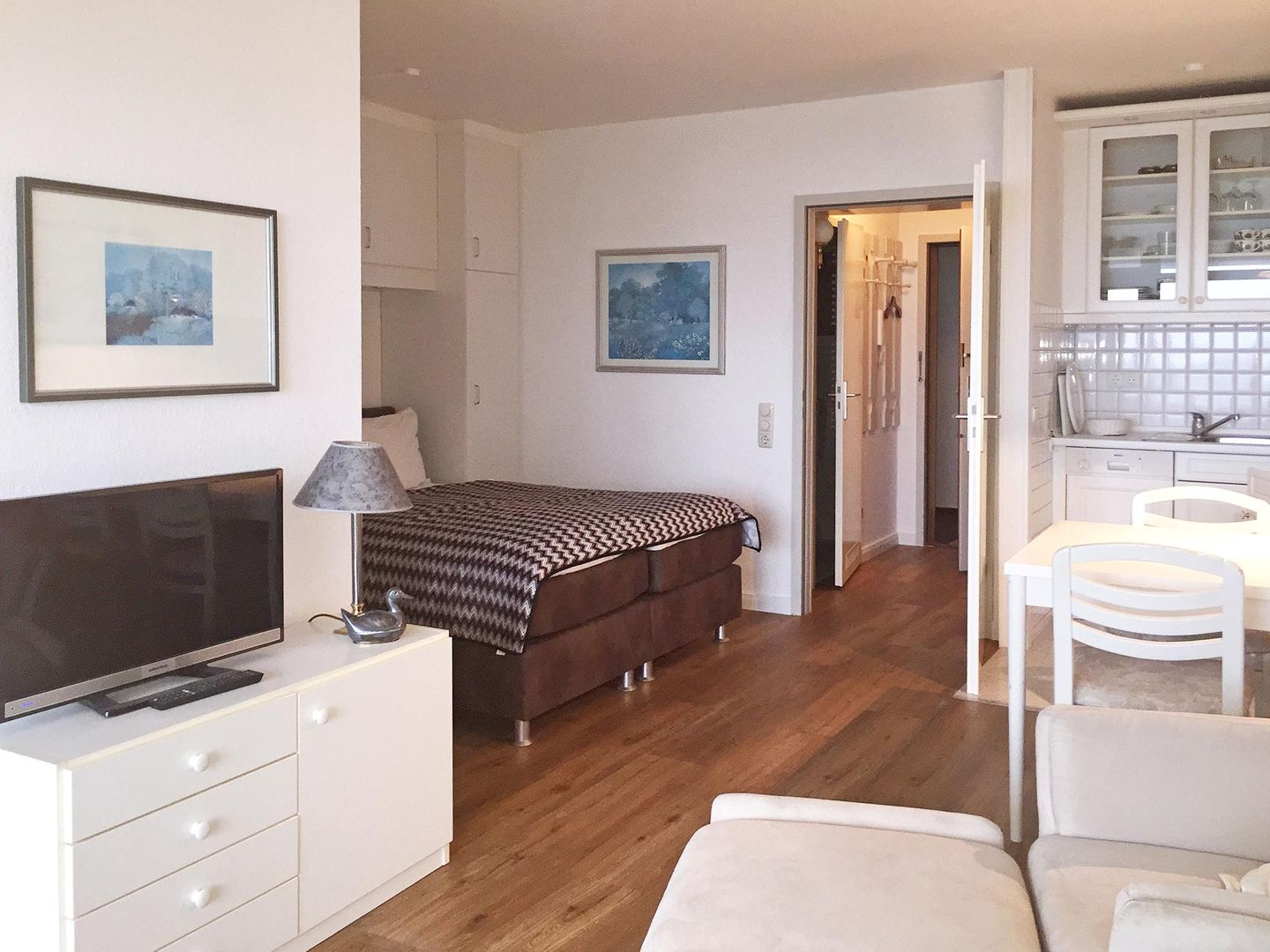 Kaiserhof Apartment 552, Typ G  - Wohnzimmer