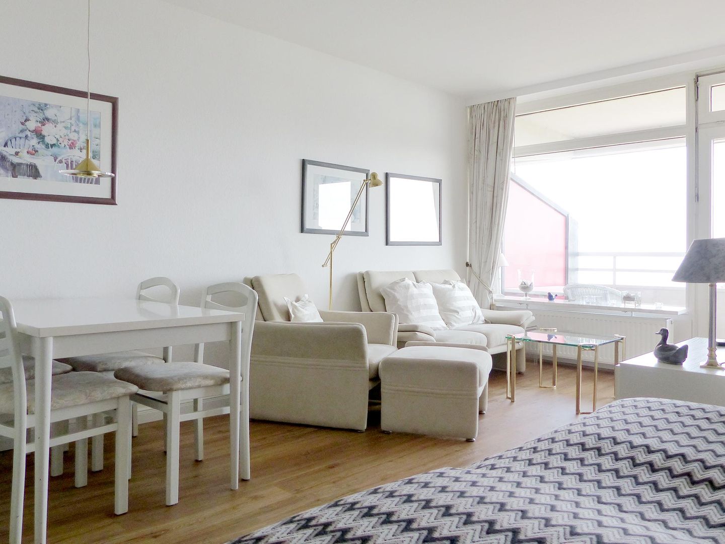 Kaiserhof Apartment 552, Typ G  - Wohnzimmer