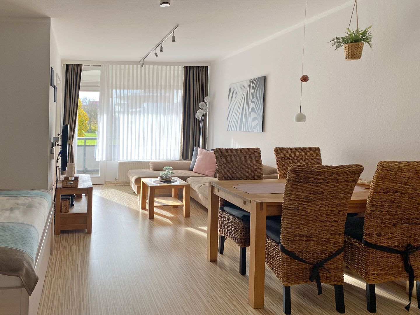 Kaiserhof Apartment 109, Typ D  - Wohnzimmer