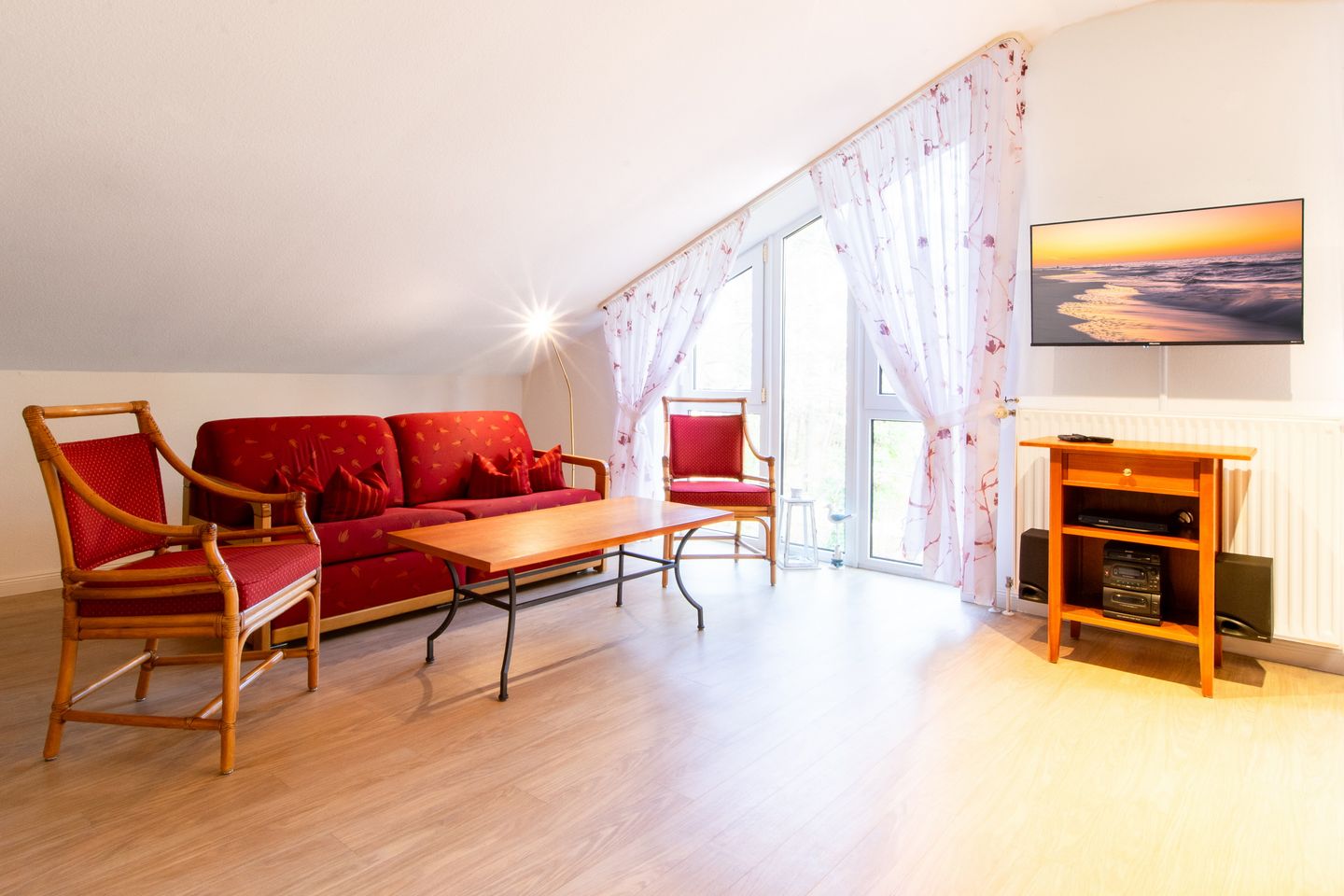 Strand-Park Strand-Park 132 Usedom - Wohn-Essbereich mit Couch