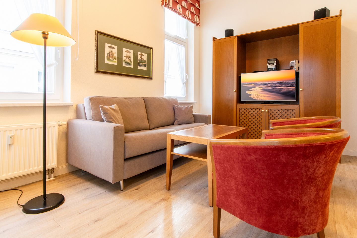 Villa Aegir Villa Aegir 101 Usedom - Wohn-Essbereich mit Couch