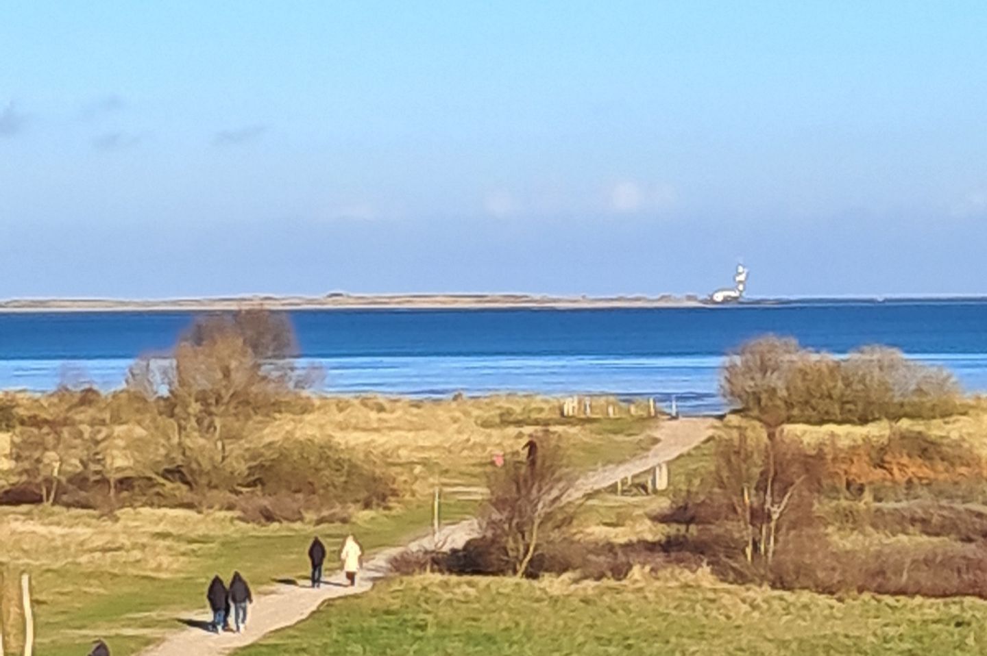 Hus Strandkieker Hus Strandkieker 09 Schillig - Ausblick zum Strand