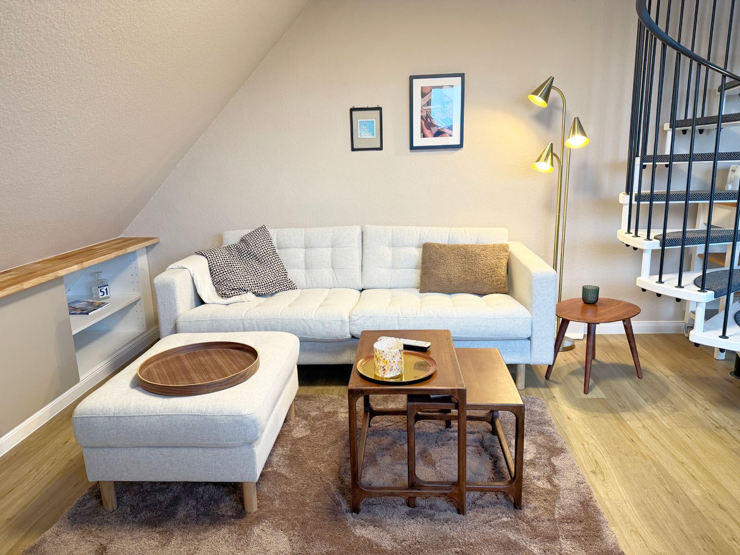  Aalto  - Im Grund 13, App. 7 Wenningstedt - Wohnzimmer