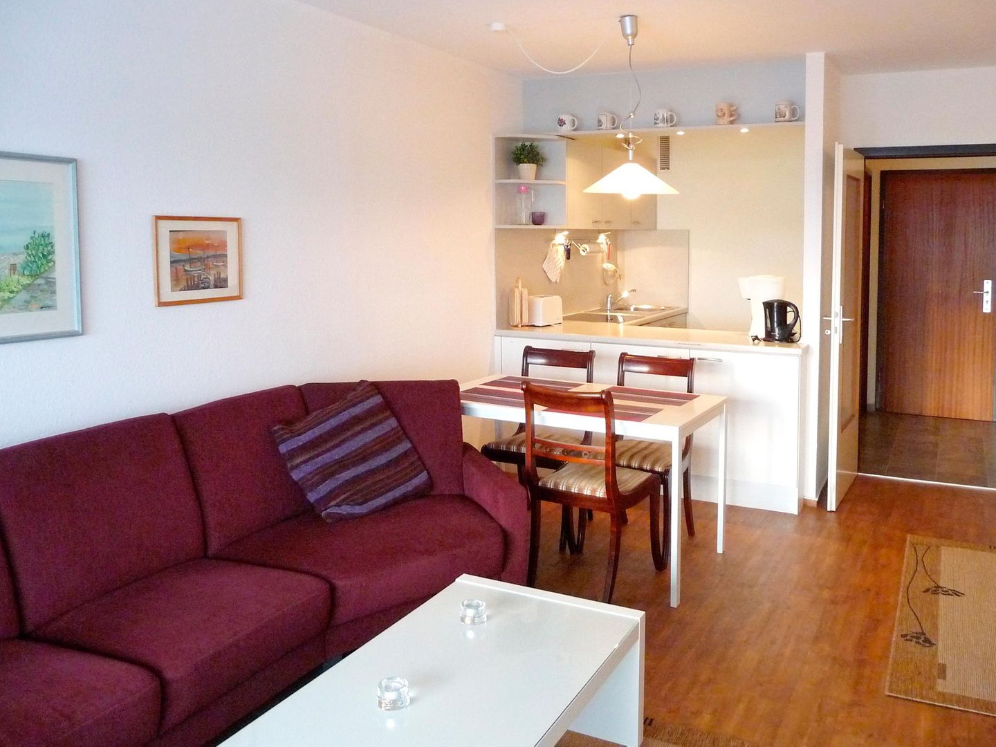 Kaiserhof Apartment 787, Typ D  - Wohnzimmer