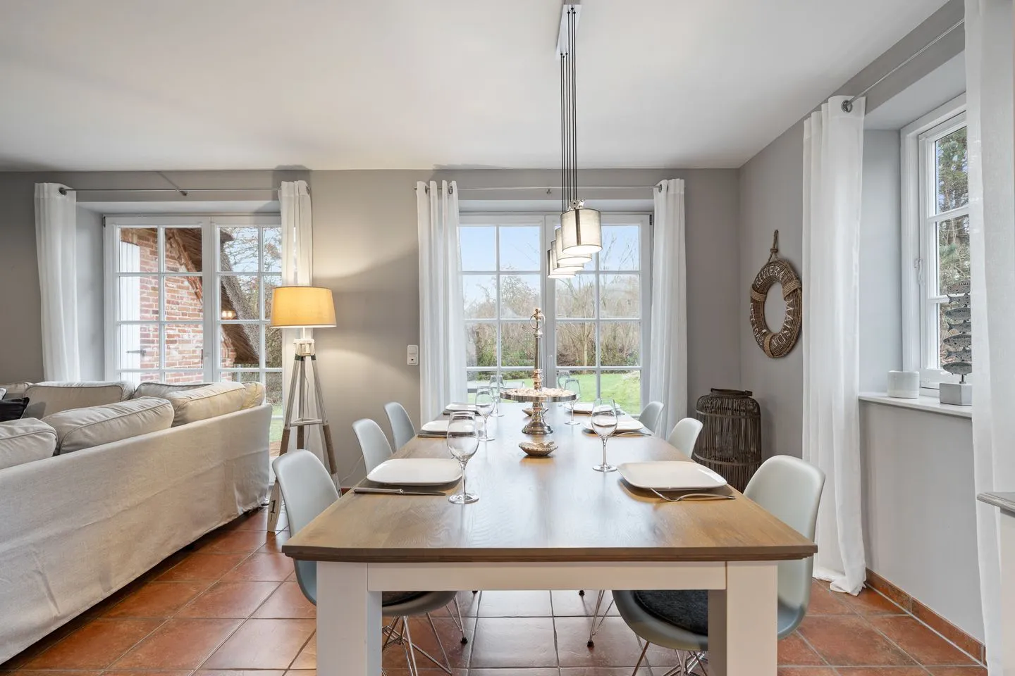 Westmarken Reetdachhaus Strandkontor SPO Ording - 