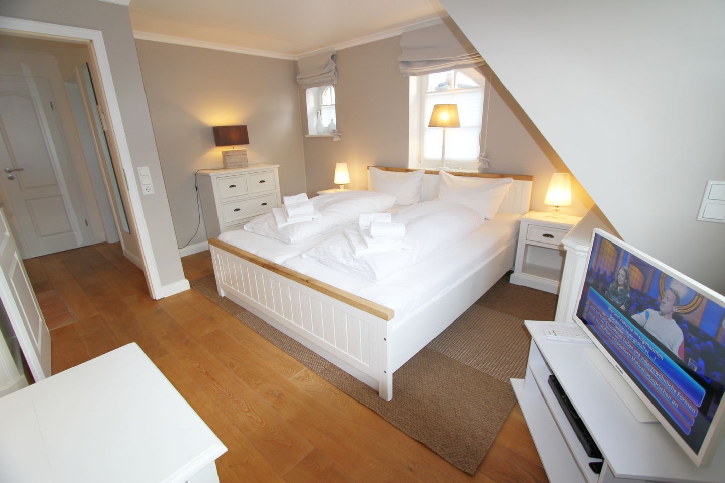  Uast - Westerlandstr. 27 G, App. 1 Wenningstedt - Schlafzimmer