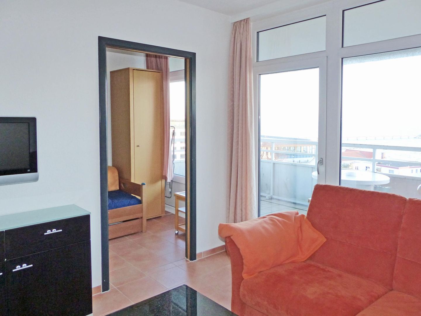 Kaiserhof Apartment 781, Typ H  - Wohnzimmer