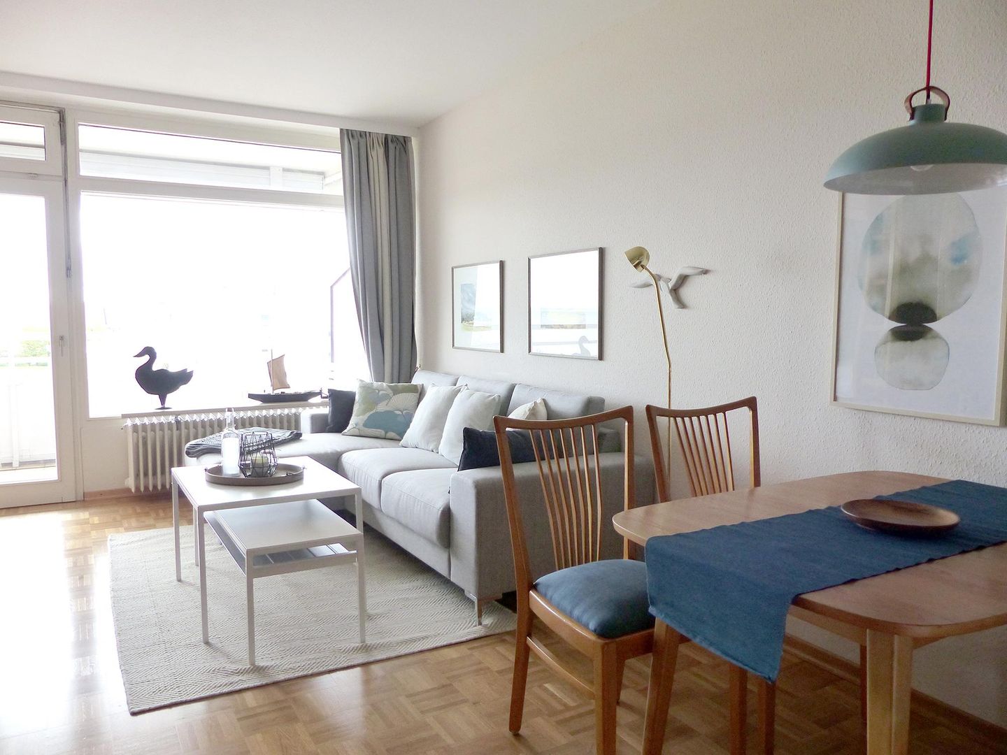 Kaiserhof Apartment 674, Typ D  - Wohnzimmer