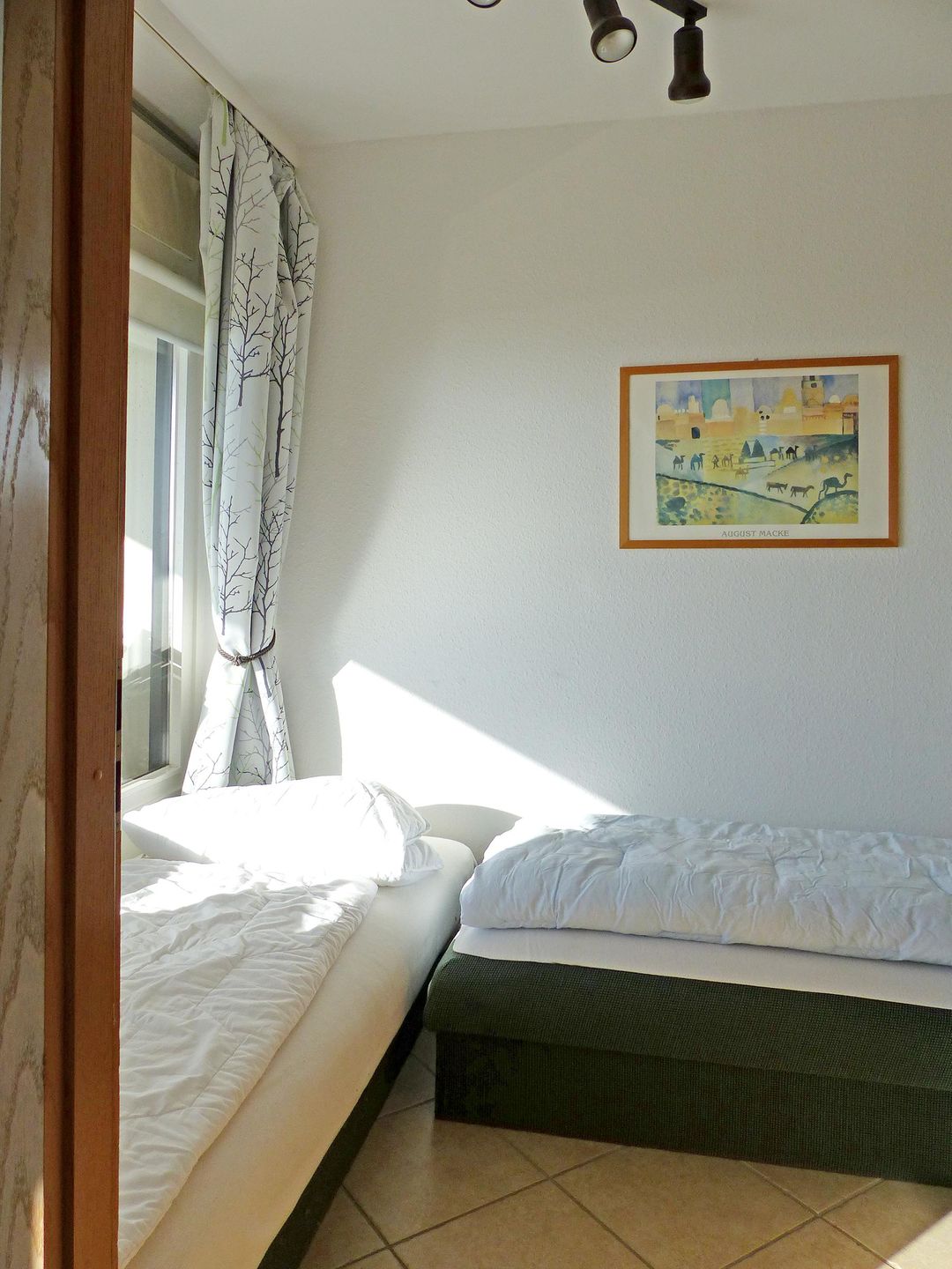 Kaiserhof Apartment 555, Typ E  - Schlafzimmer