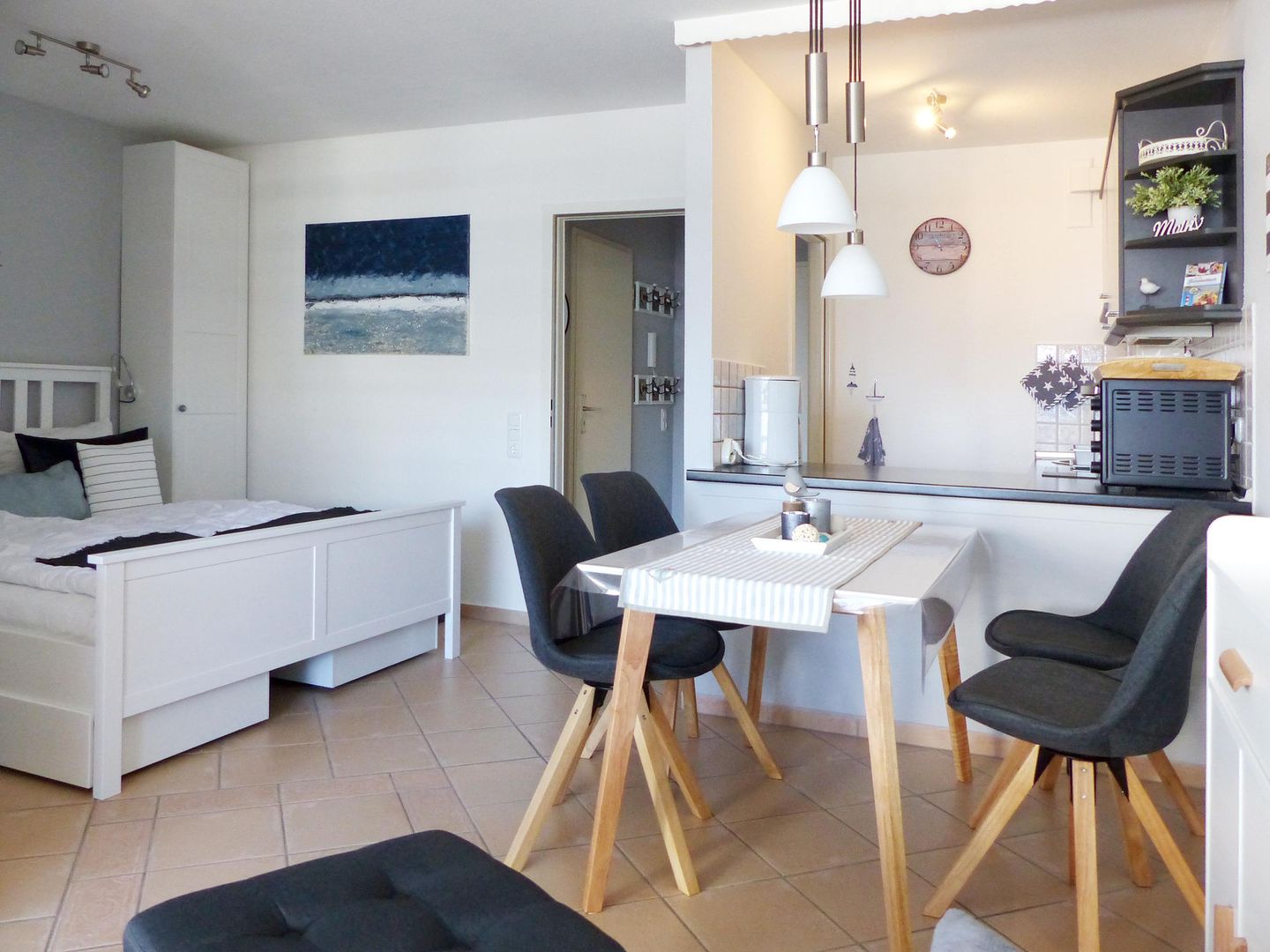 Kaiserhof Apartment 549, Typ A  - Wohnzimmer