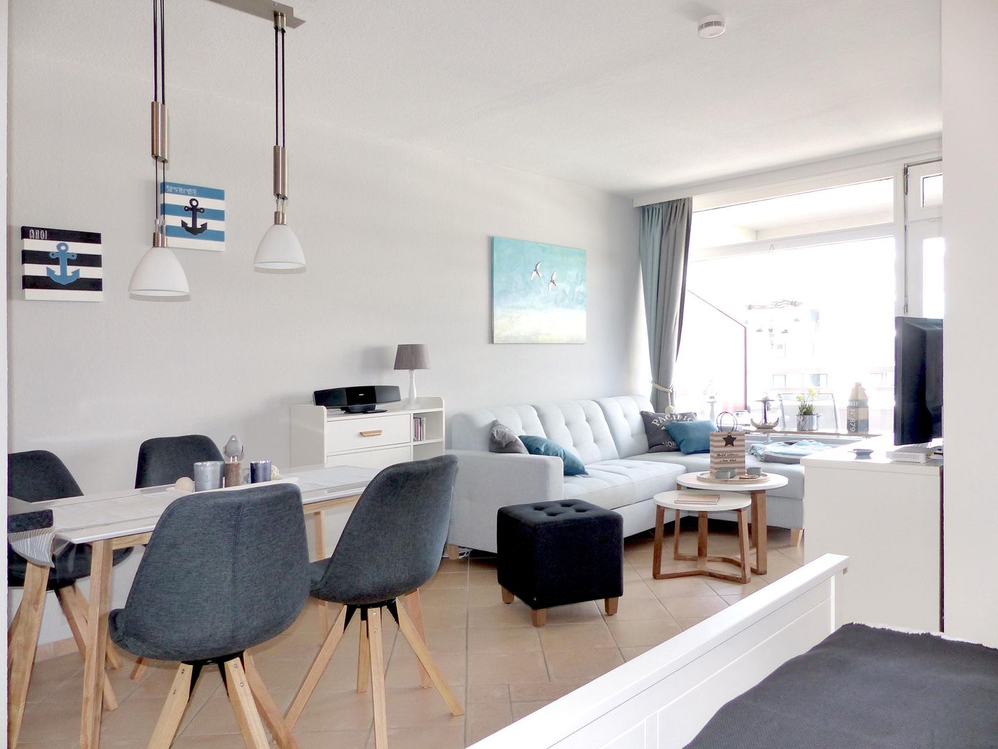 Kaiserhof Apartment 549, Typ A  - Wohnzimmer