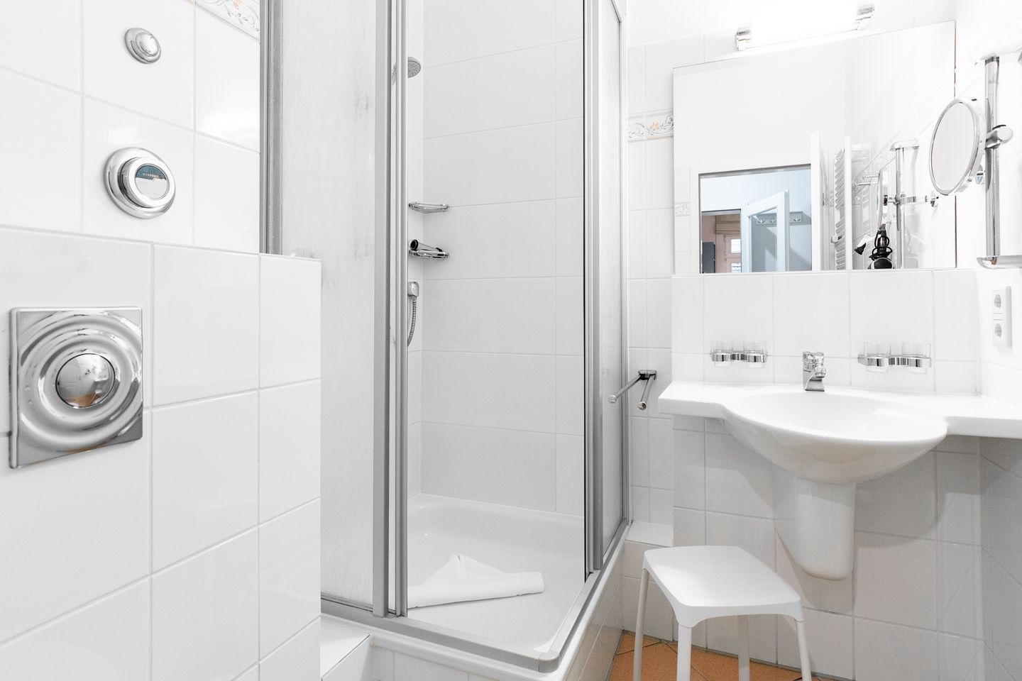 Seehof Seehof 24 Usedom - Badezimmer mit Dusche