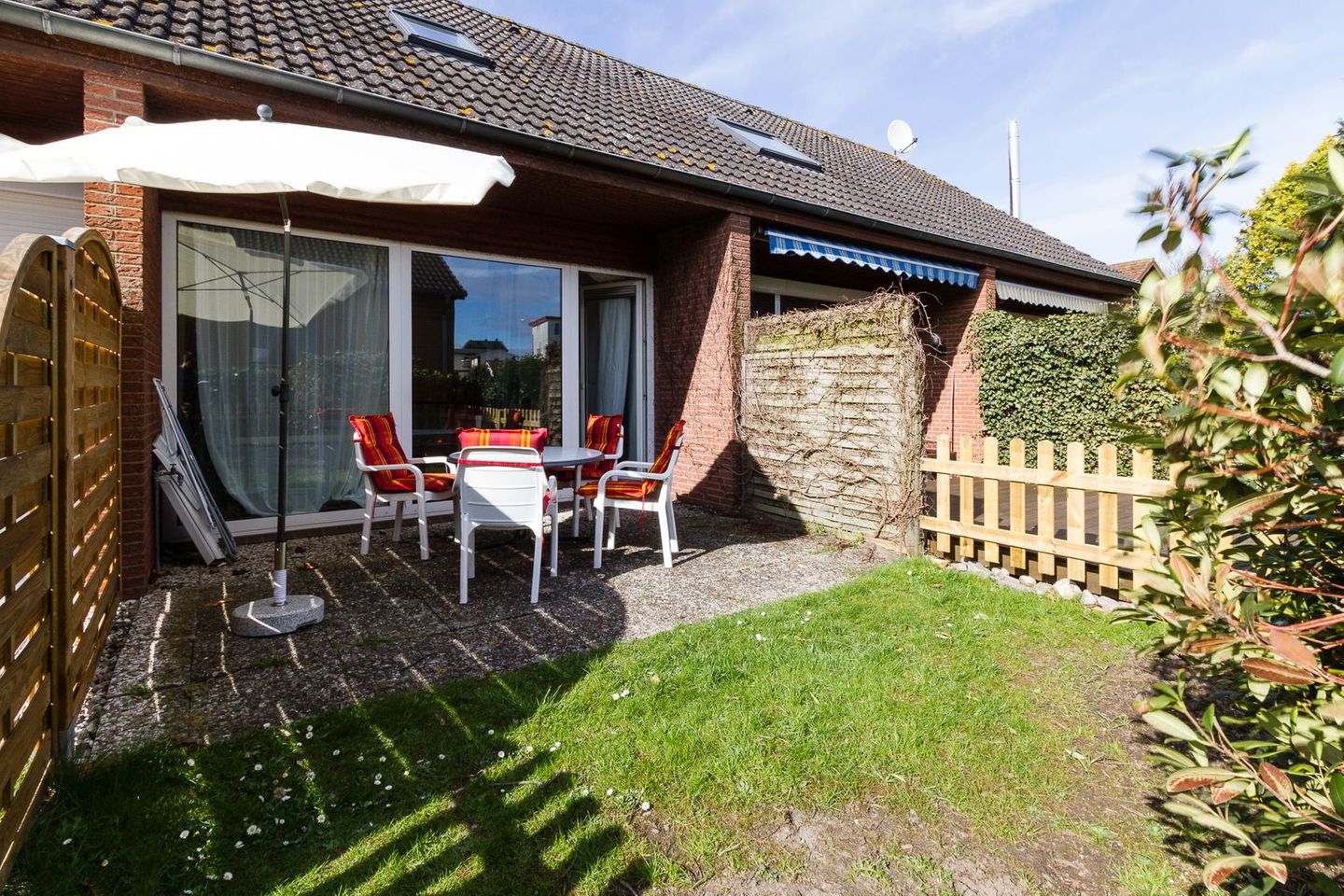  Ferienwohnung "Mour" Dahme - Terrasse