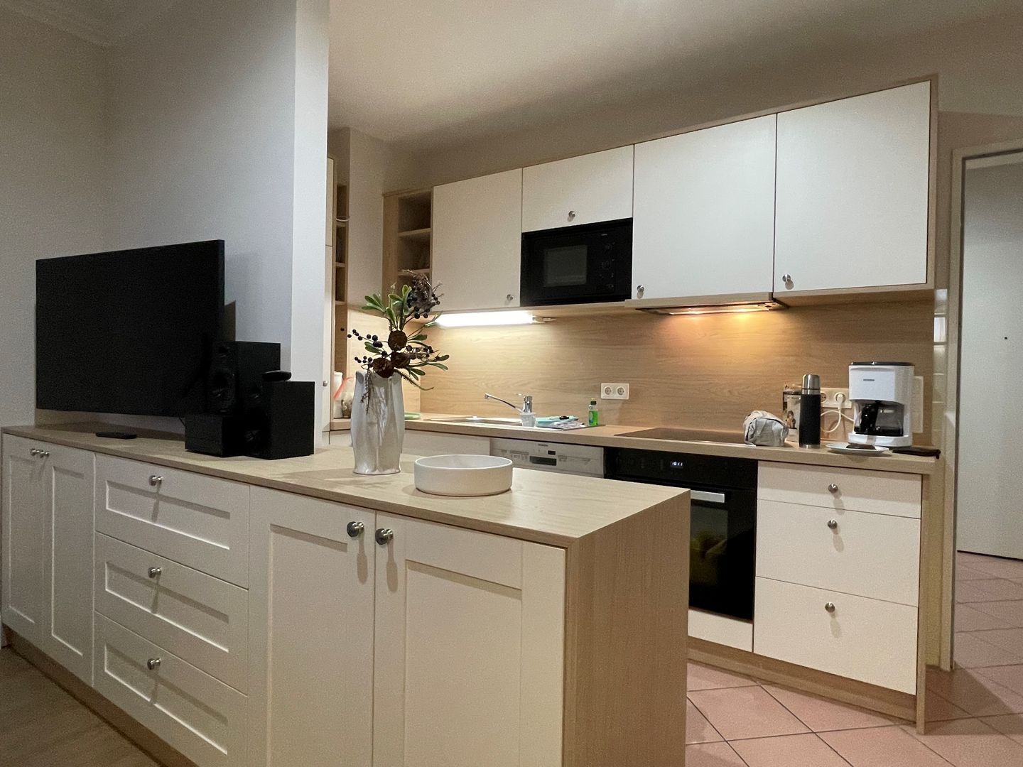 Seehof Seehof 201 Usedom - Offene Küche mit Backofen