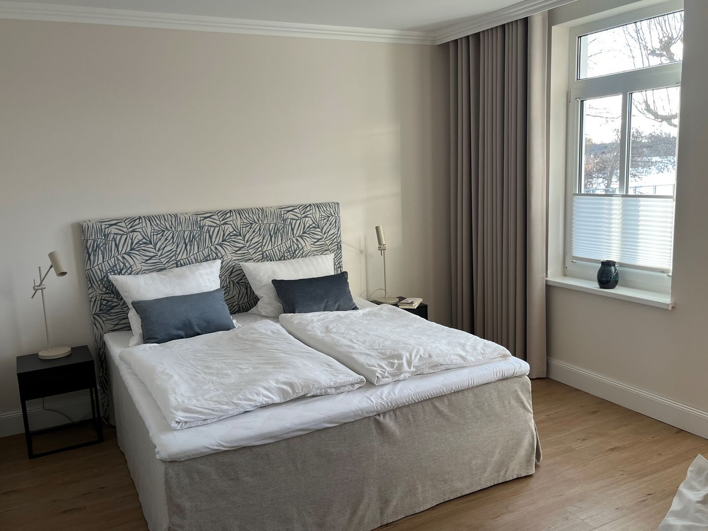 Seehof Seehof 201 Usedom - Schlafzimmer mit Doppelbett