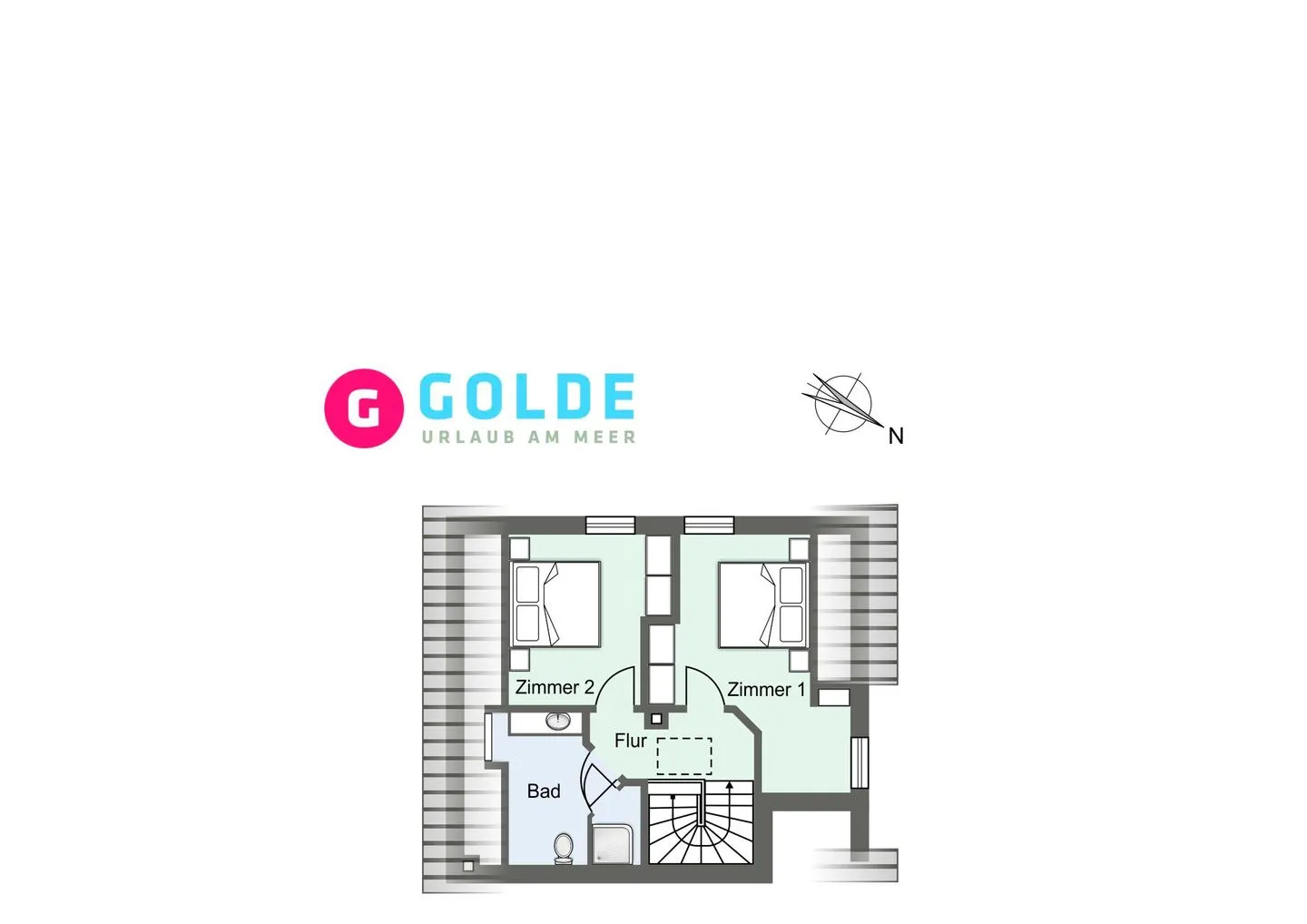 Reetdachhaus Kleine Krabbe 362 - Reetdachhaus Kleine Krabbe SPO Dorf - Grundriss