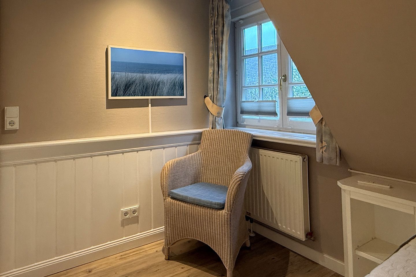  Abendrot im Haus Luna Normannenweg 5 Wenningstedt - 