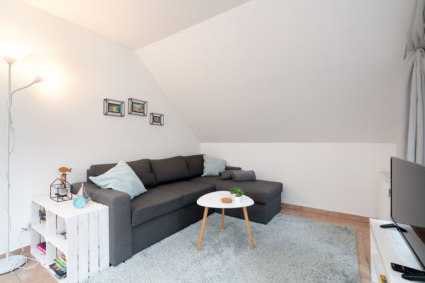  Ferienhaus Seeweg Wohnung 2 Scharbeutz - Wohnzimmer