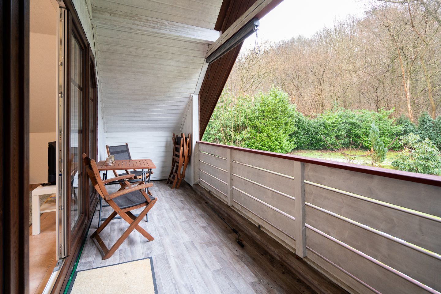  Ferienhaus Seeweg Wohnung 2 Scharbeutz - Balkon