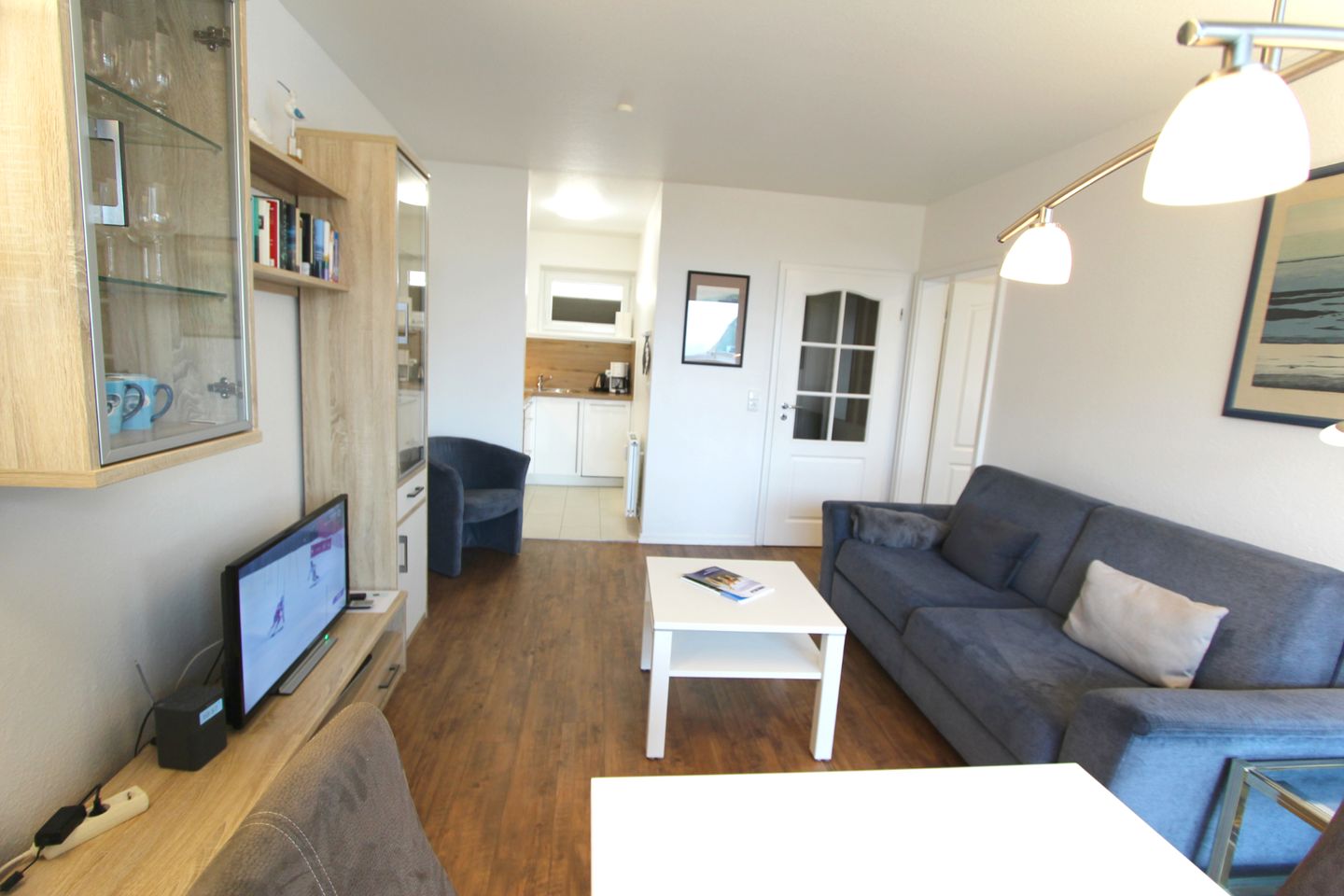  Schloss am Meer  - Dünenstr. 27, App. 24 Wenningstedt - Wohnzimmer