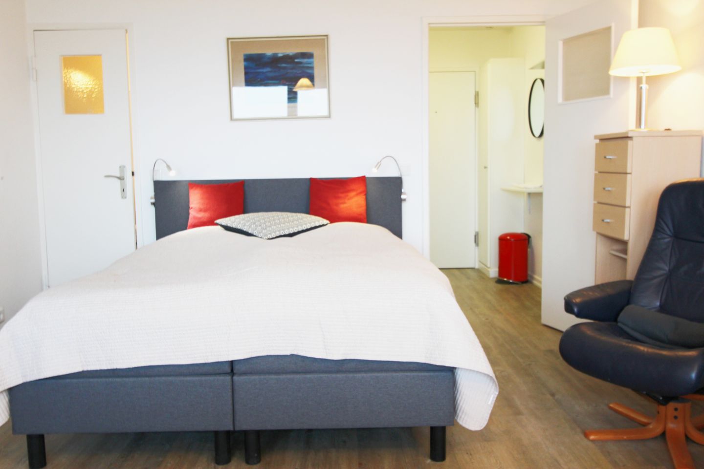  Dünenhof zum Kronprinzen- Seestr. 18, App. 56 Wenningstedt - Wohnzimmer